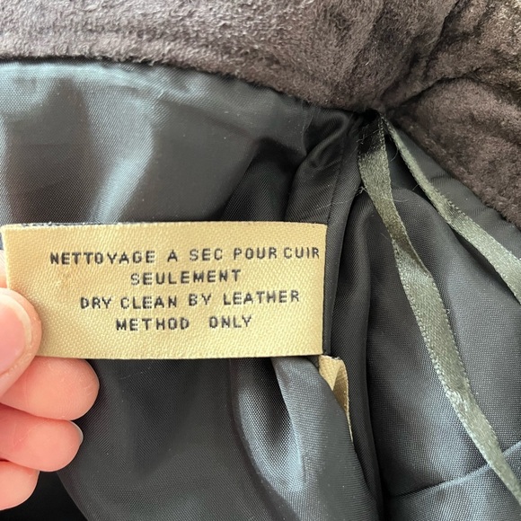 RTG Leather Black Leather Skirt size 11 - Picture 5 of 7